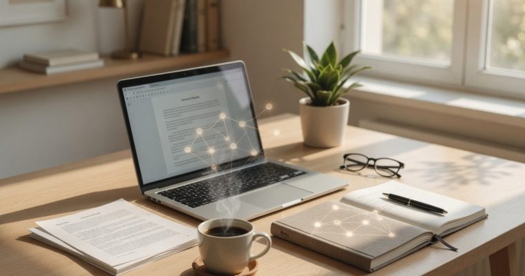 Beitragsbild: KI für Website-Texte: Nutzen, Grenzen, Werkzeuge